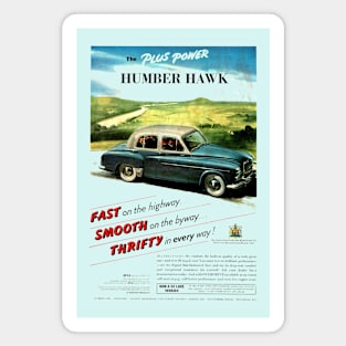 HUMBER HAWK - advert Magnet